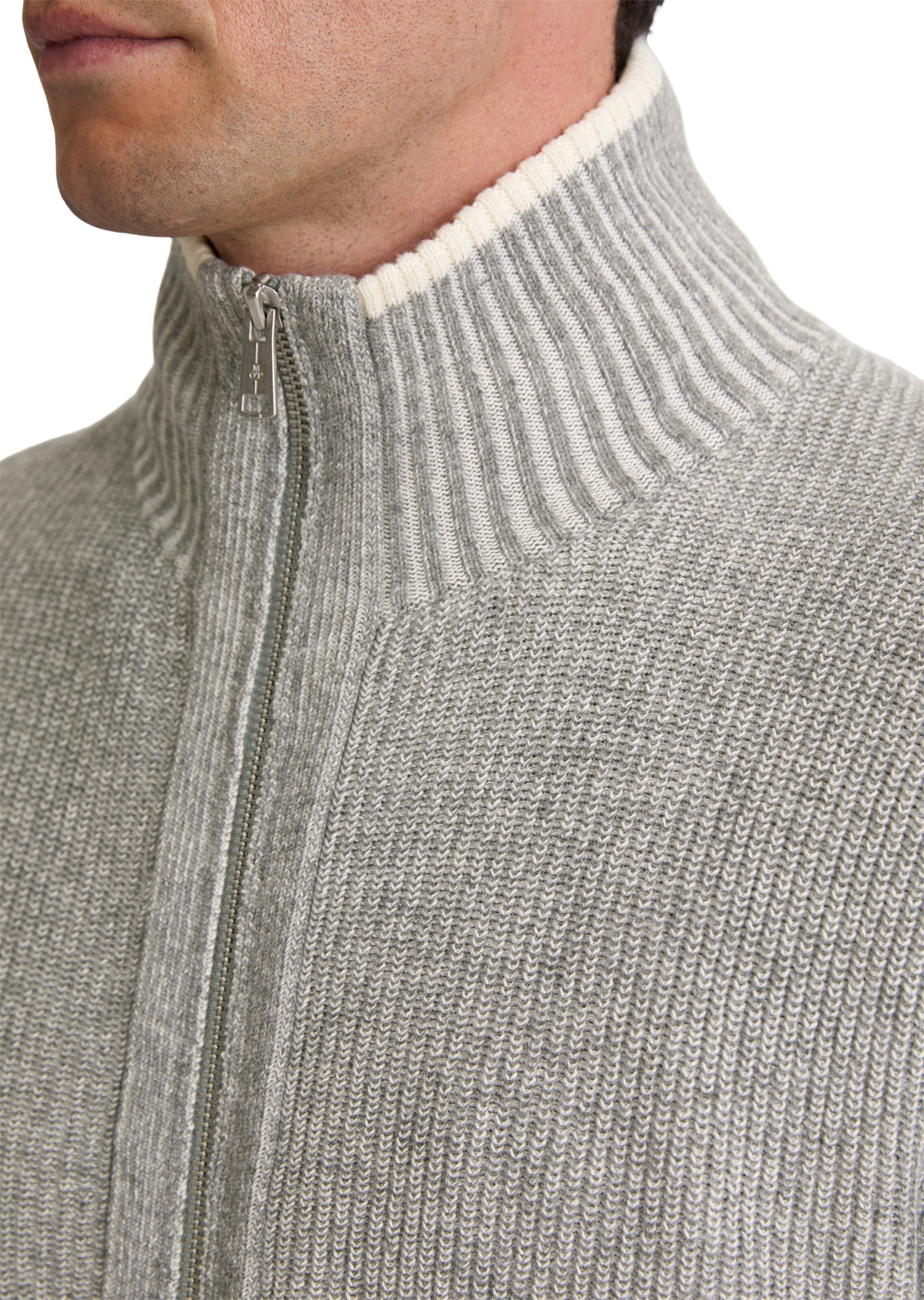 Marc O'Polo Knit cardigan in Grey