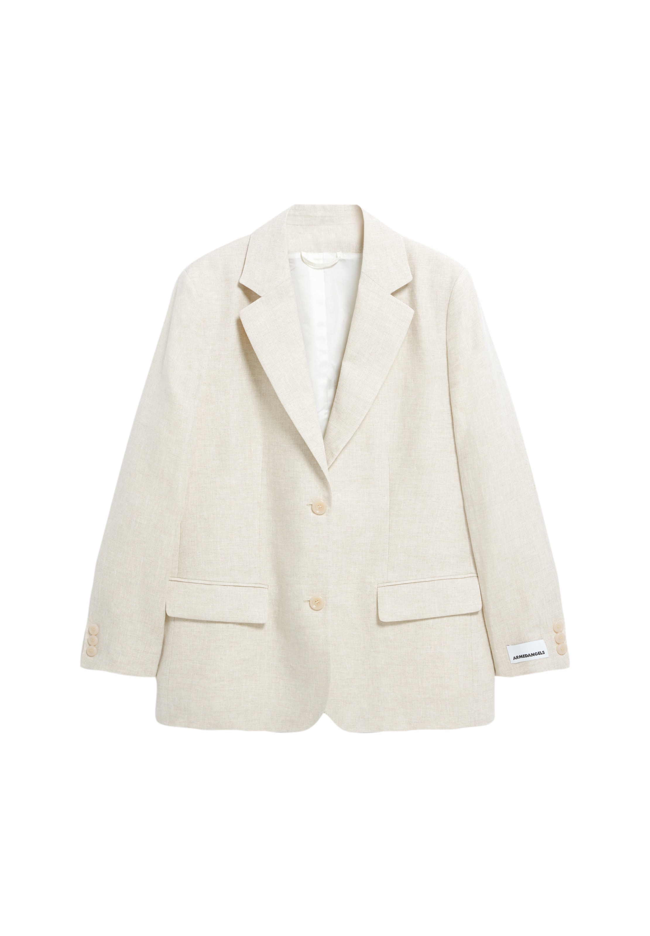 ARMEDANGELS Blazers in Beige: voorkant