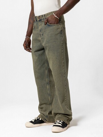 VAMOS CLO Wide Leg Hose 'Concord' in Grün