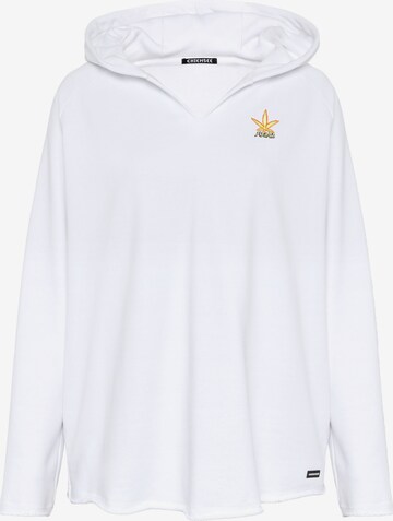 CHIEMSEE Sweatshirt in White: front