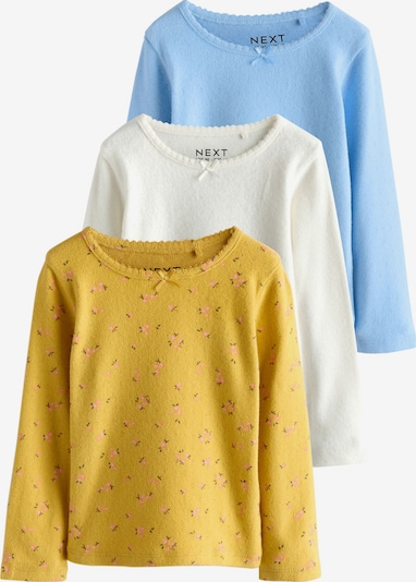 Next Shirt in 68 in ecru / hellblau / oliv, Produktansicht