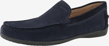 GEOX Moccasins 'Siron' in Blue: front