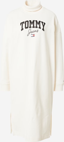 Robe Tommy Jeans en blanc : devant