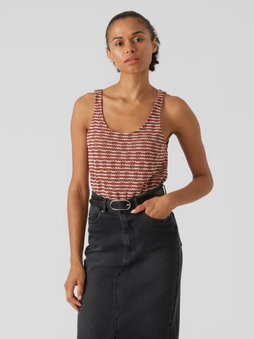 Tops en tricot 'MILLE' VERO MODA en rouge : devant