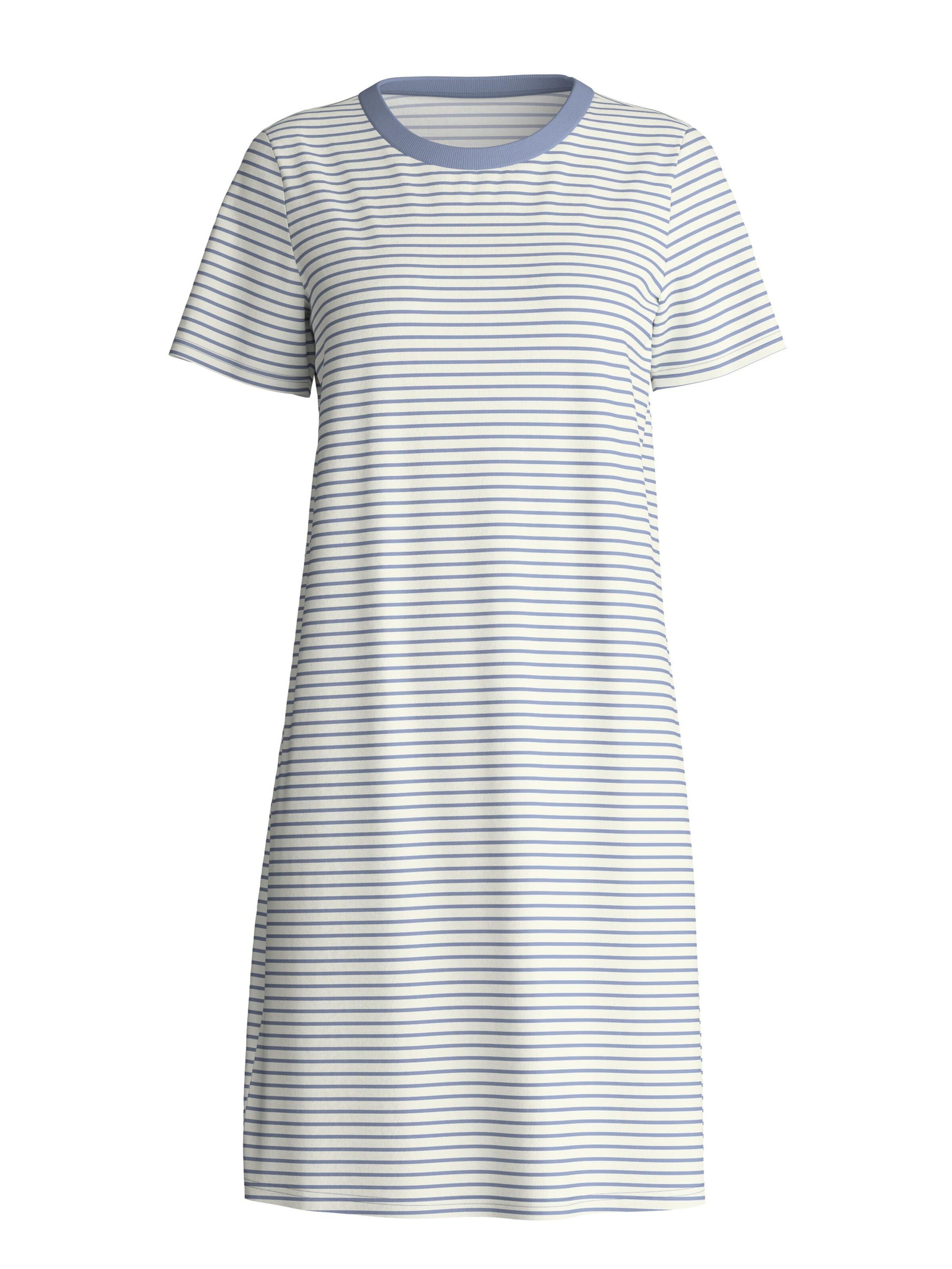 Camicia da notte 'Cotton Special' di CALIDA in blu: frontale