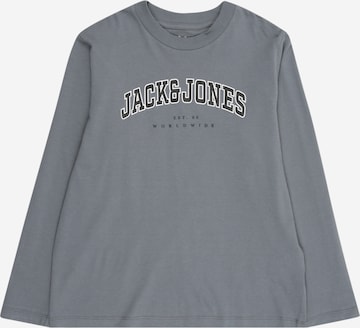 T-Shirt 'JJECALEB' Jack & Jones Junior en bleu : devant