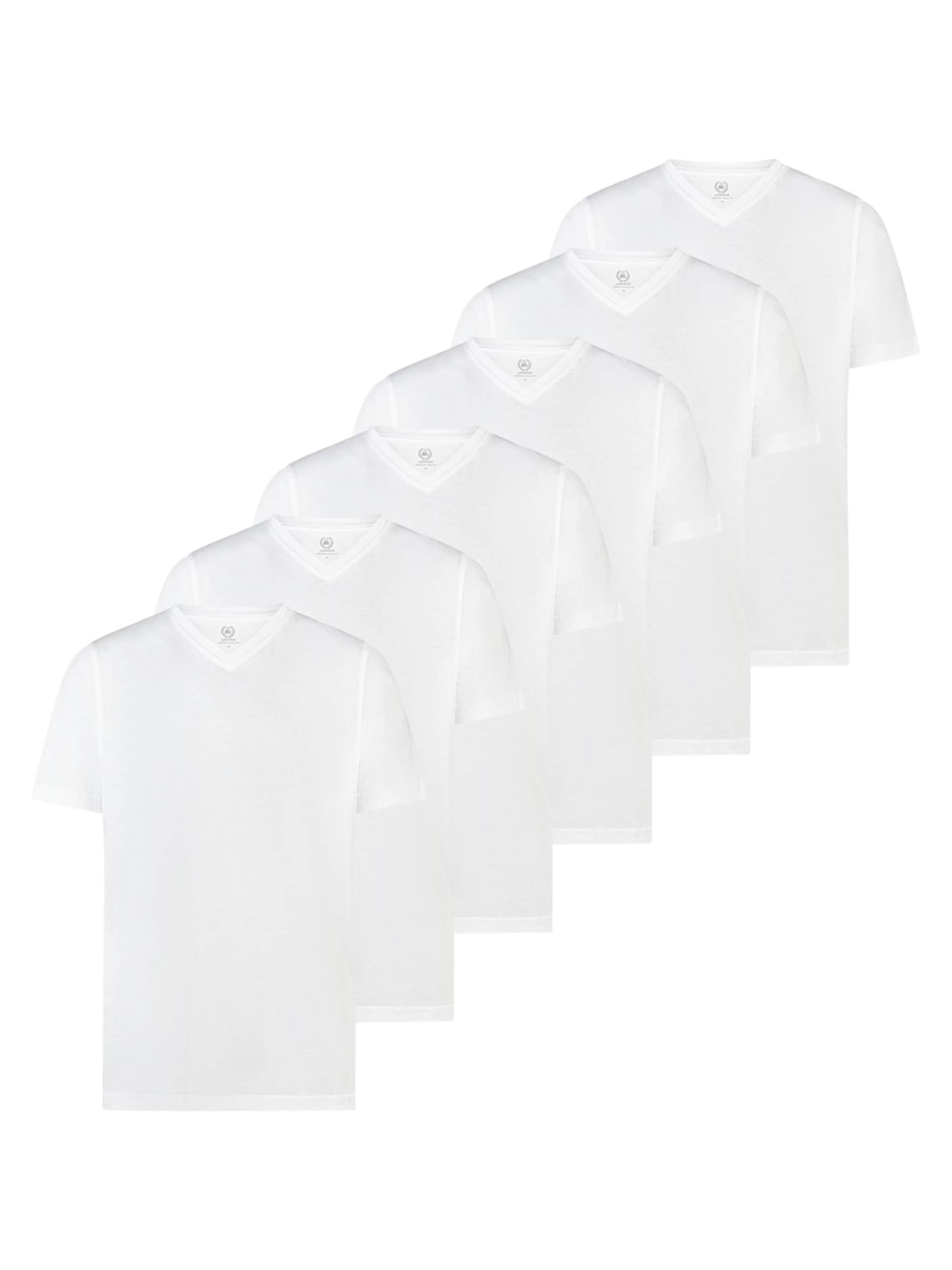 LERROS Shirt 'Basic'‌‌‌‌‌ in Weiß: Vorderseite