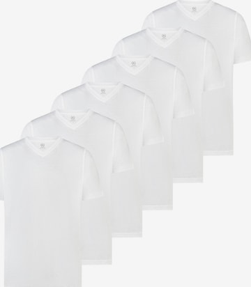 LERROS Shirt 'Basic' in Weiß: Vorderseite