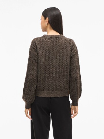 VILA Pullover 'VIRyleigh' i brun