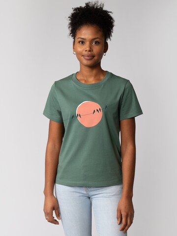 Watapparel Shirt 'Countryside 01' in Green: front