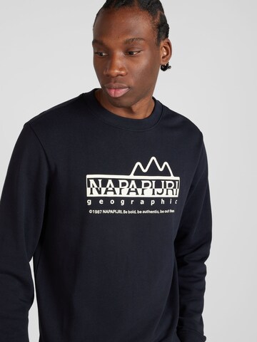 NAPAPIJRI Sweatshirt 'B-FABER' i sort