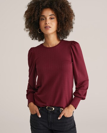 WE Fashion Блуза в червено: отпред