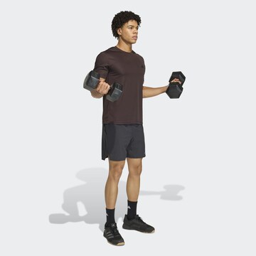 ADIDAS PERFORMANCE Performance Shirt 'WE' in Brown