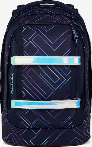 Satch Rucksack 'Pack' in Schwarz: Vorderseite