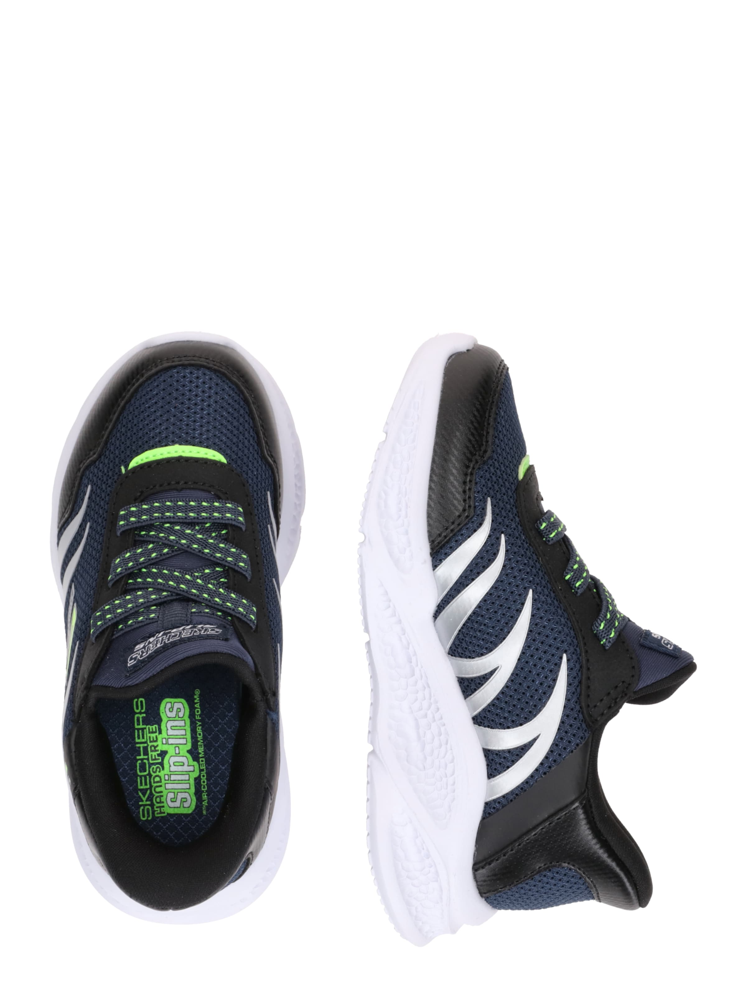 Baskets 'METEOR-LIGHTS-BRISK' SKECHERS en bleu