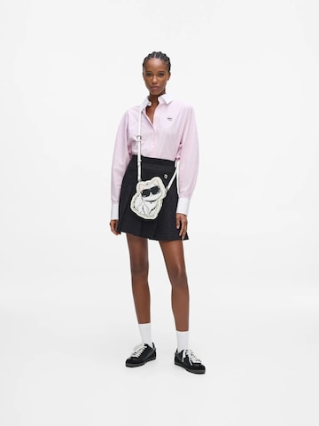 Karl Lagerfeld Taška přes rameno 'Ikon Choupette' – bílá