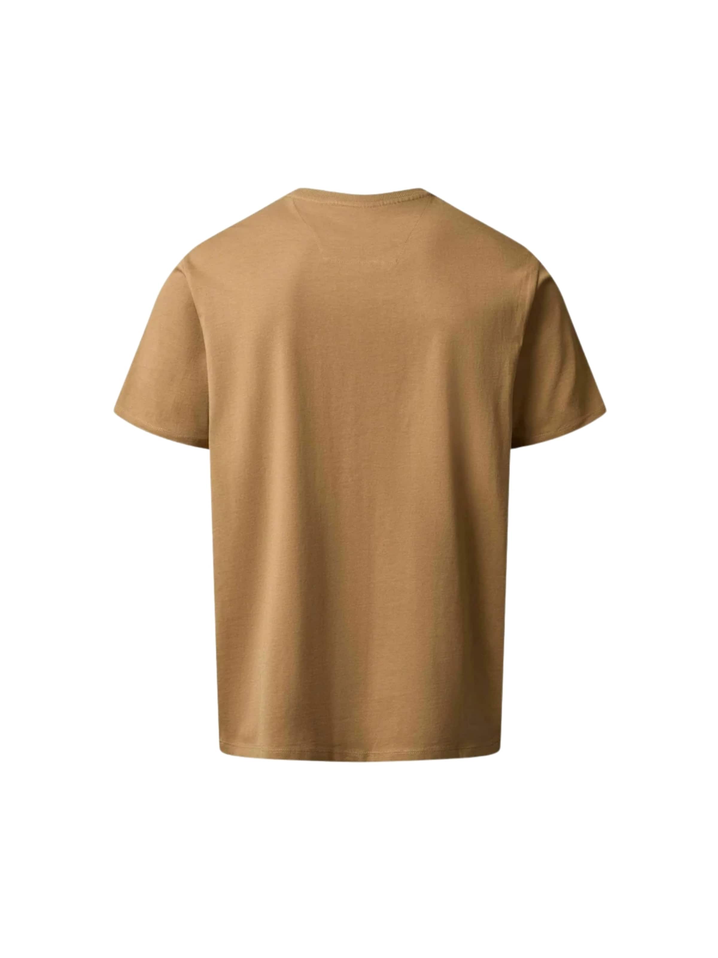 MCS T-Shirt 'Felix ' in Braun