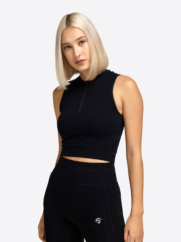 OCEANSAPART Top 'Michelle' in Black: front