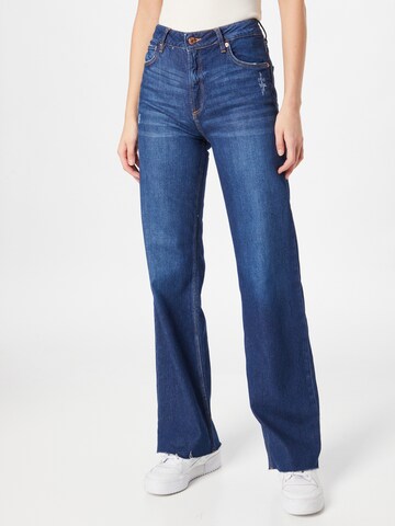 QS Bootcut Jeans 'Catie' in Blauw: voorkant