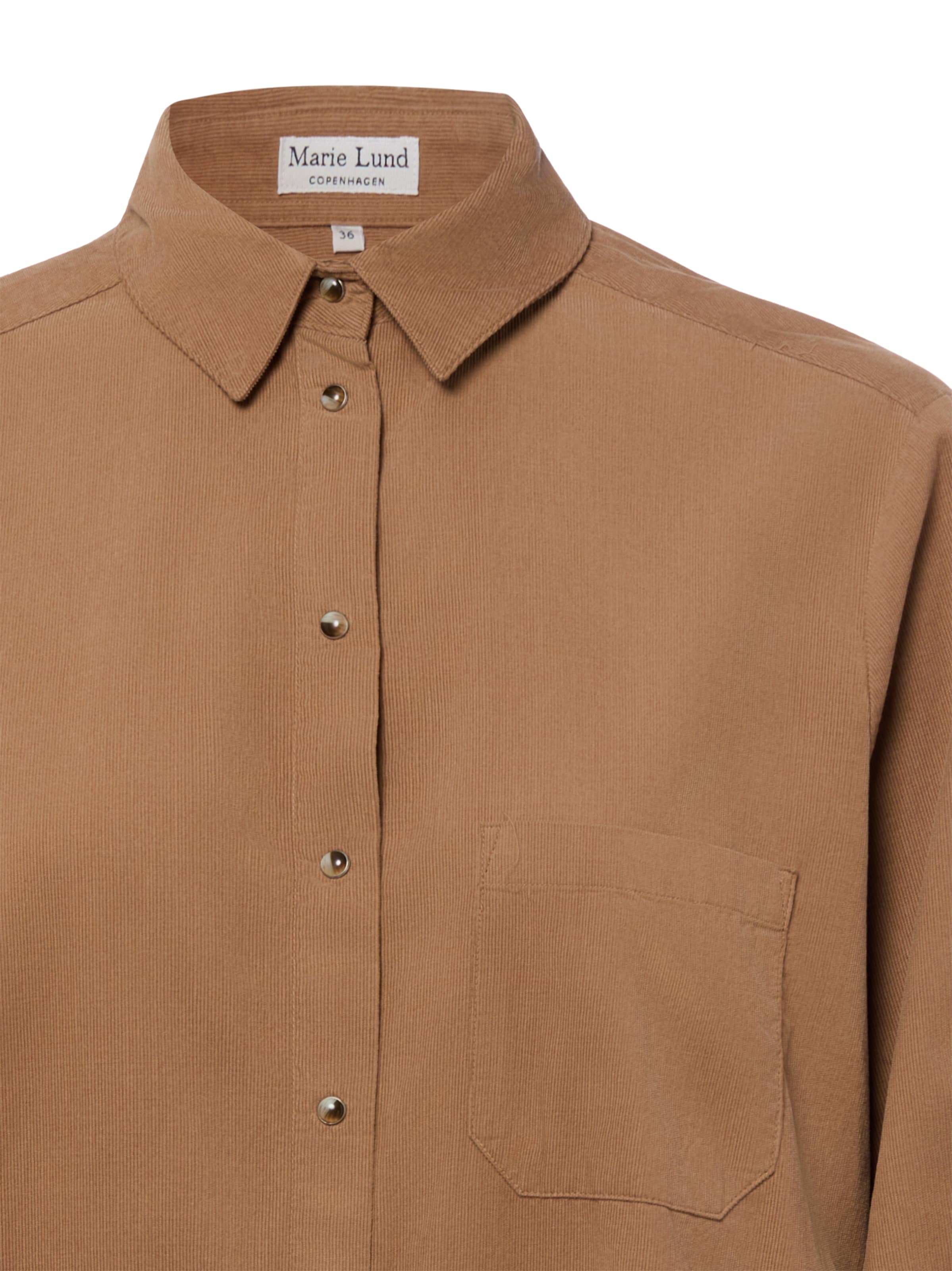 Marie Lund Blouse in Bruin