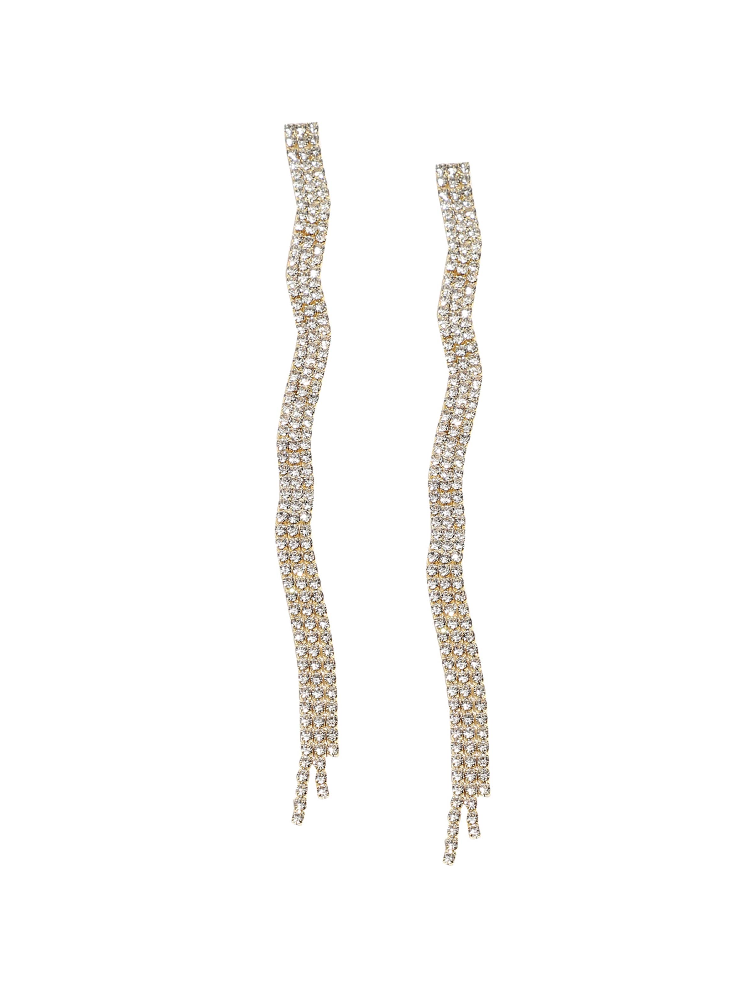 Boucles d'oreilles 'Effie' SOHI en or : devant