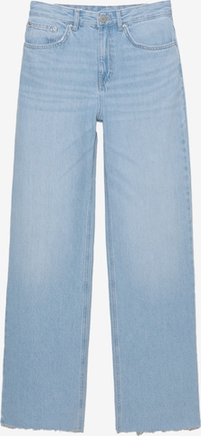 Pull&BearWide Leg/ Široke nogavice Traperice - plava boja: prednji dio