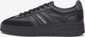 Baskets basses 'THE GREENWICH' Tommy Jeans en noir : devant