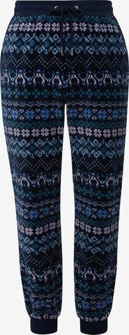 Ulla Popken Pyjamahose in Blau: predná strana