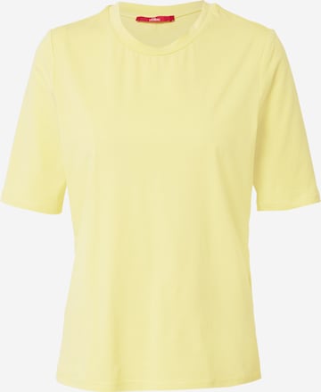 s.Oliver Shirt in Yellow: front