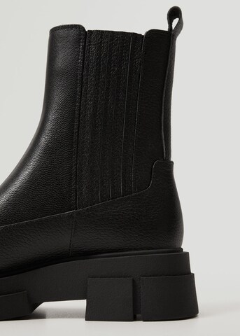 MANGO Chelsea Boots 'dent' in Black