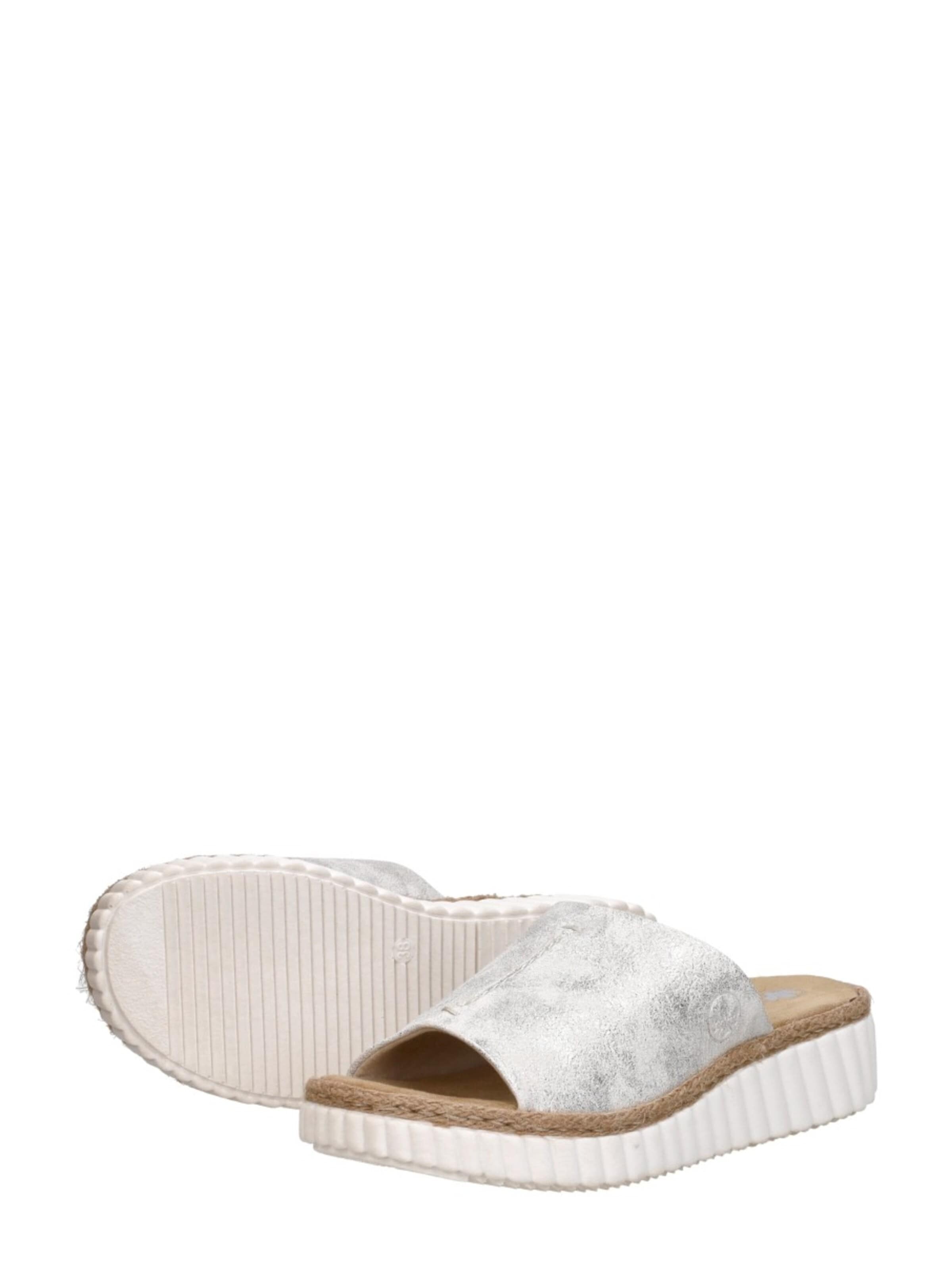 Mule 'Open Teen' Rieker en beige
