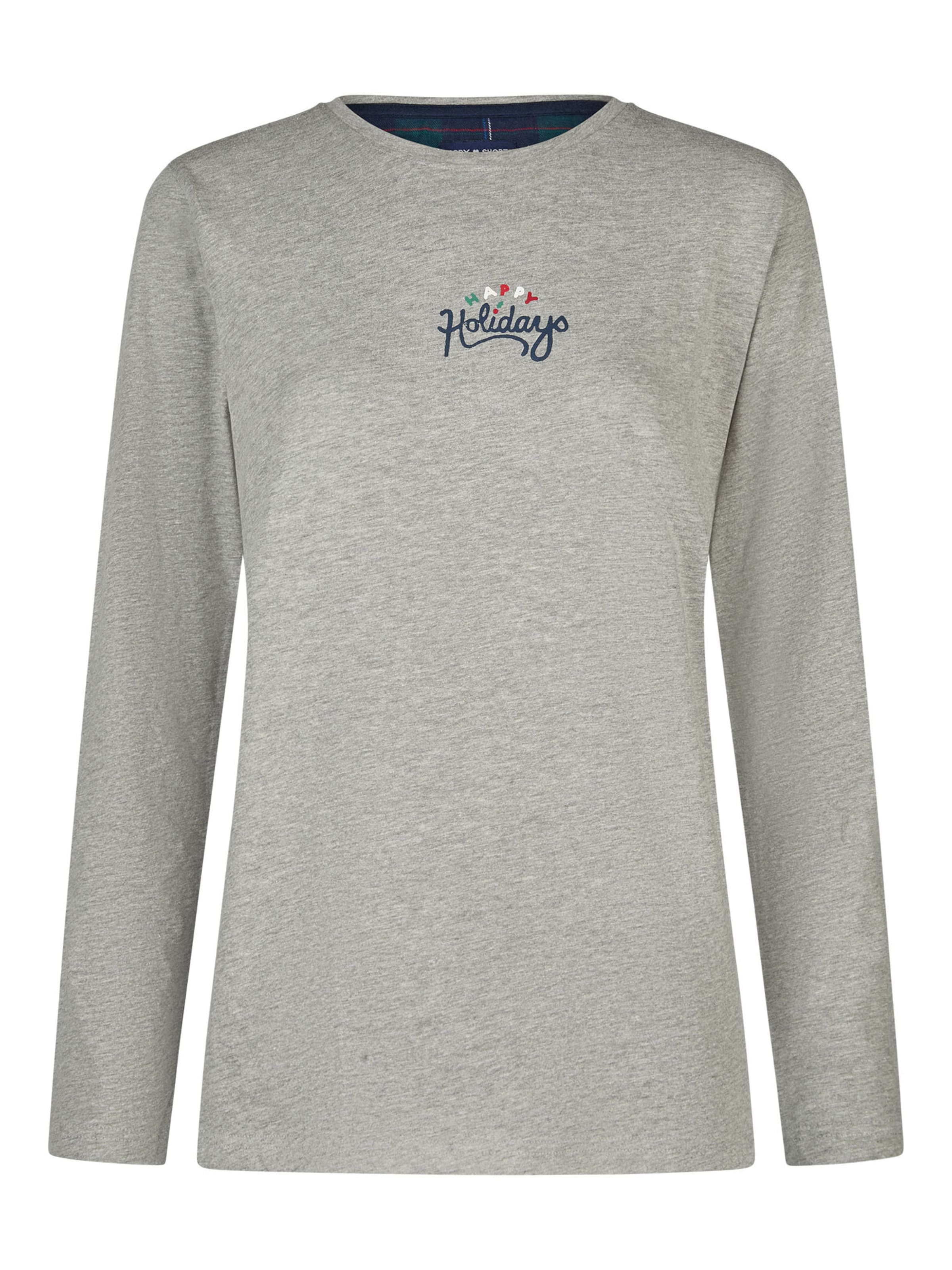 Pyjama 'Christmas' Happy Shorts en bleu