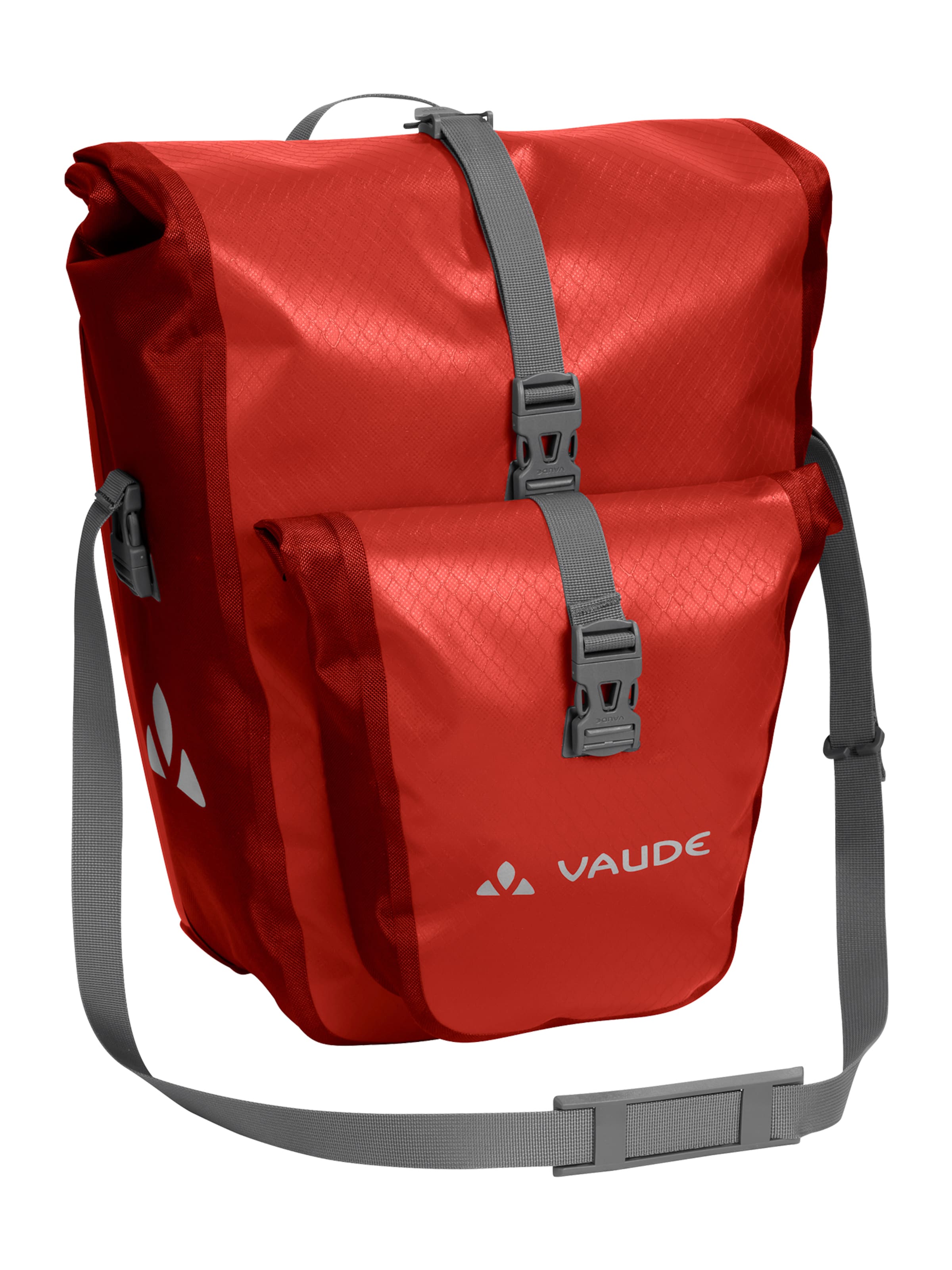 VAUDE Fahrradtasche 'Aqua Back Plus' in Rot: Vorderseite