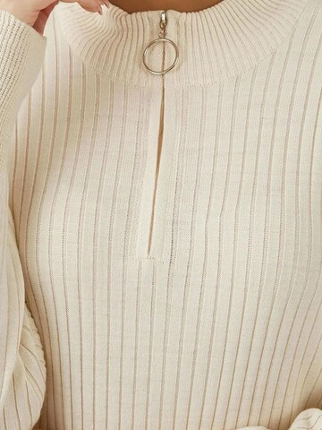 Bigdart - Vestido de malha em branco