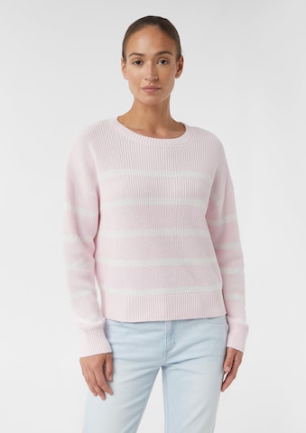 comma casual identity Trui in Roze: voorkant