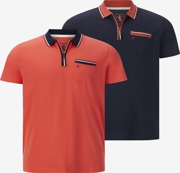 Charles Colby Poloshirt  'Earl Lenn' in Blau: predná strana