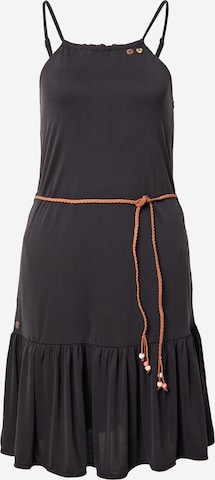 Ragwear Letní šaty 'Thime' – černá: přední strana