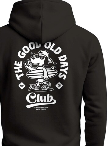 Neverless Sweatshirt 'Good old Days' in Black