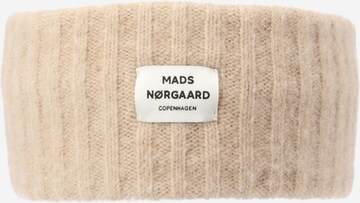 MADS NORGAARD COPENHAGEN Pandebånd 'Tosca Aschley' i beige