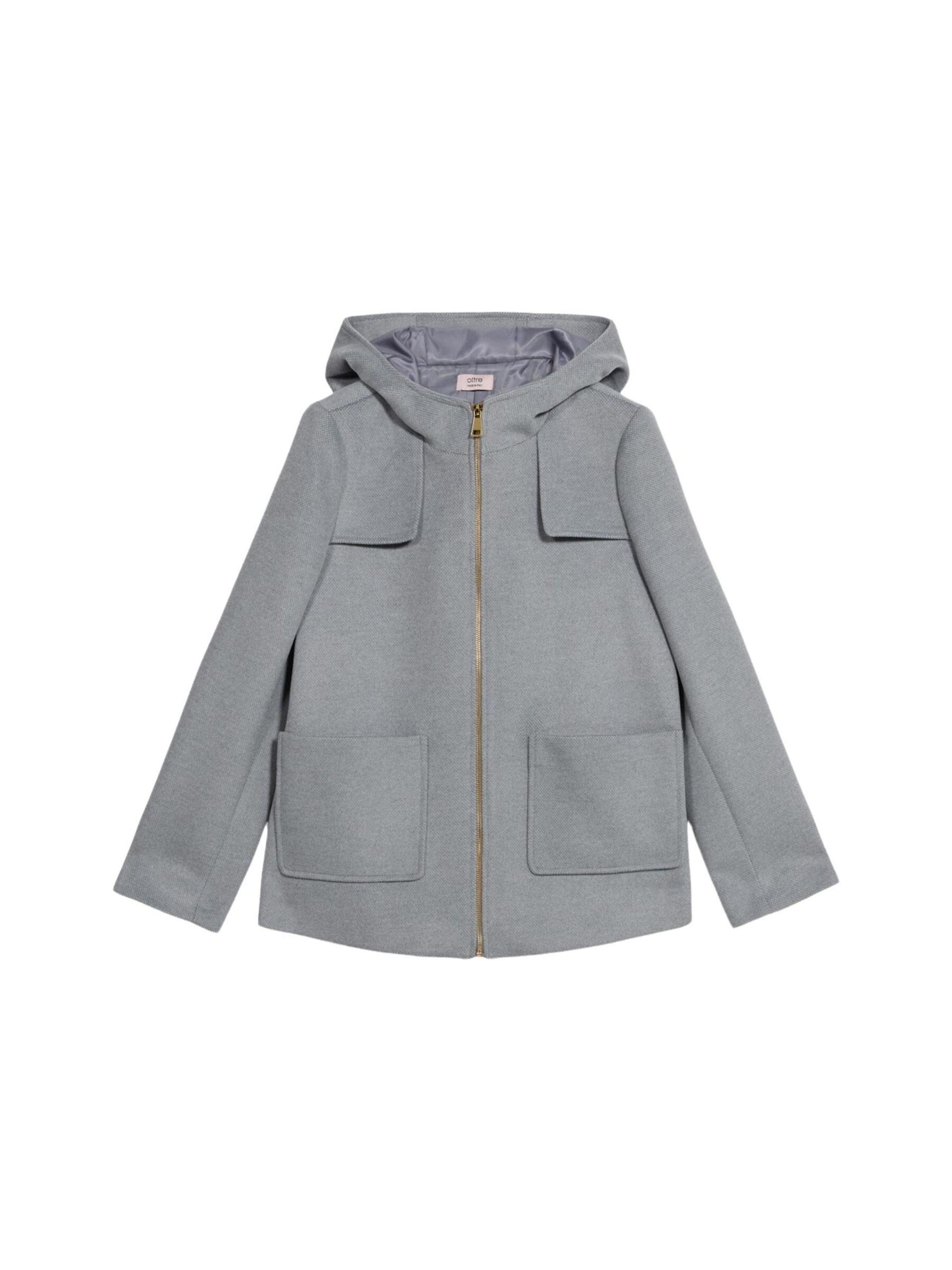 oltre Wintermantel in Grijs: voorkant