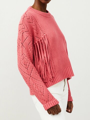 Odd Molly Sweater 'Aurora' in Pink