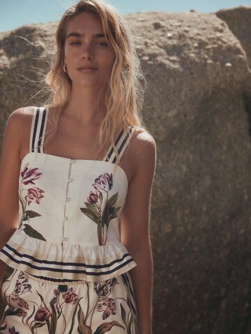 Haut Next en blanc : devant