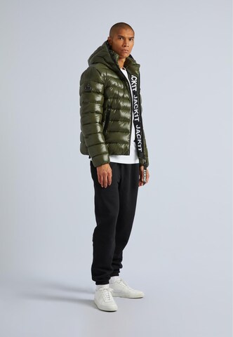 Giacca invernale 'R3D' di JACK1T in verde