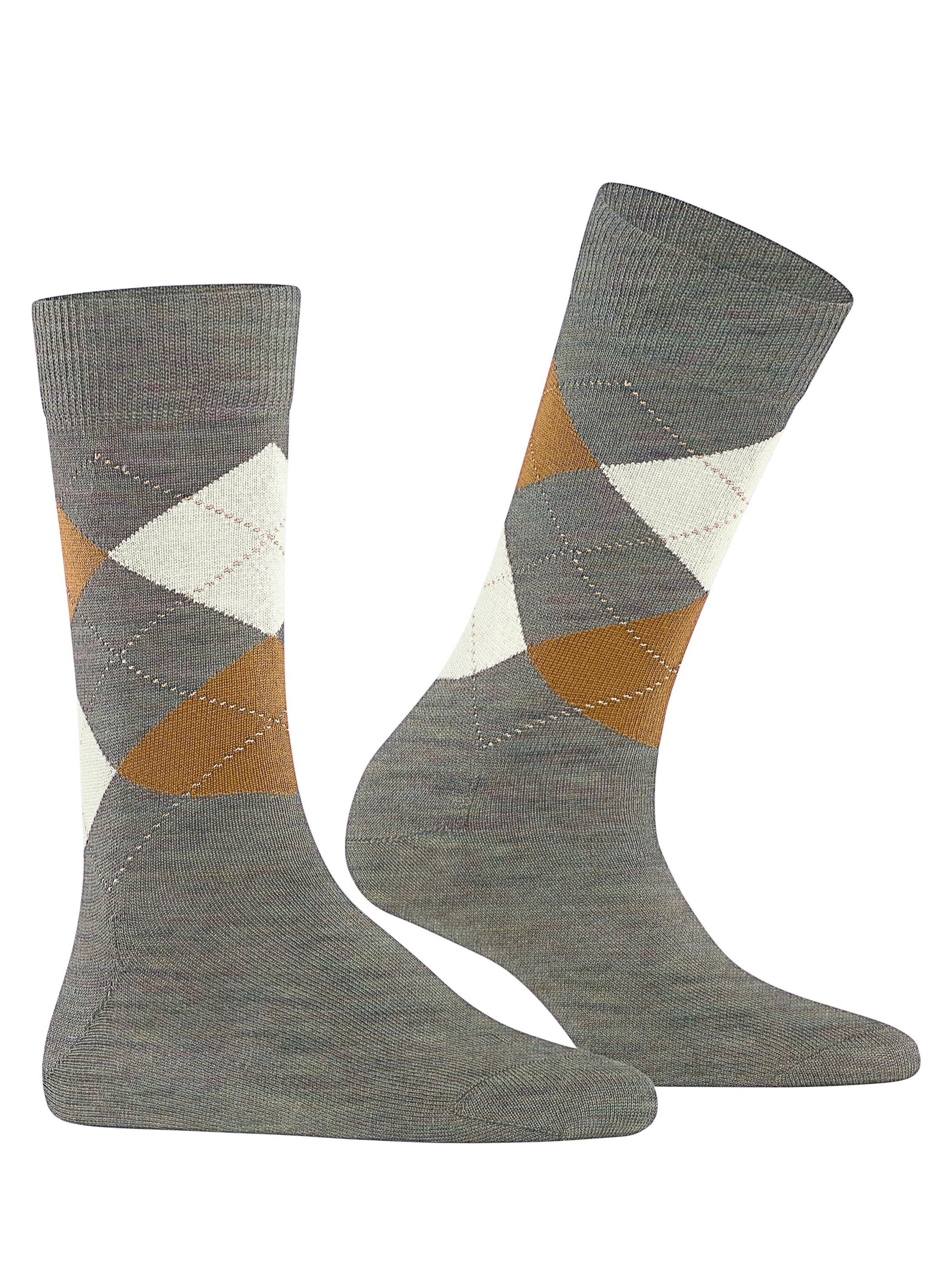 BURLINGTON Socks 'Melange Marylebone' in Grey