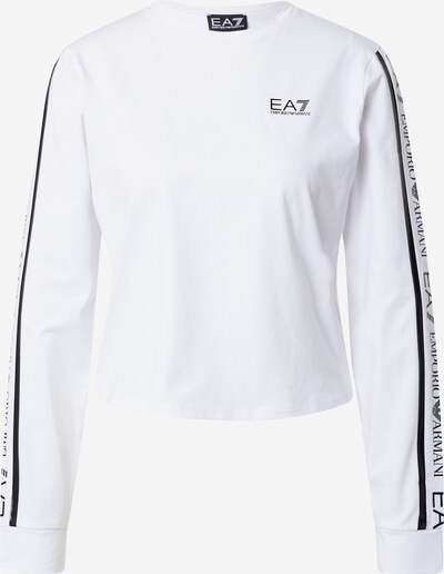 EA7 Emporio Armani Shirt in schwarz / weiß, Produktansicht