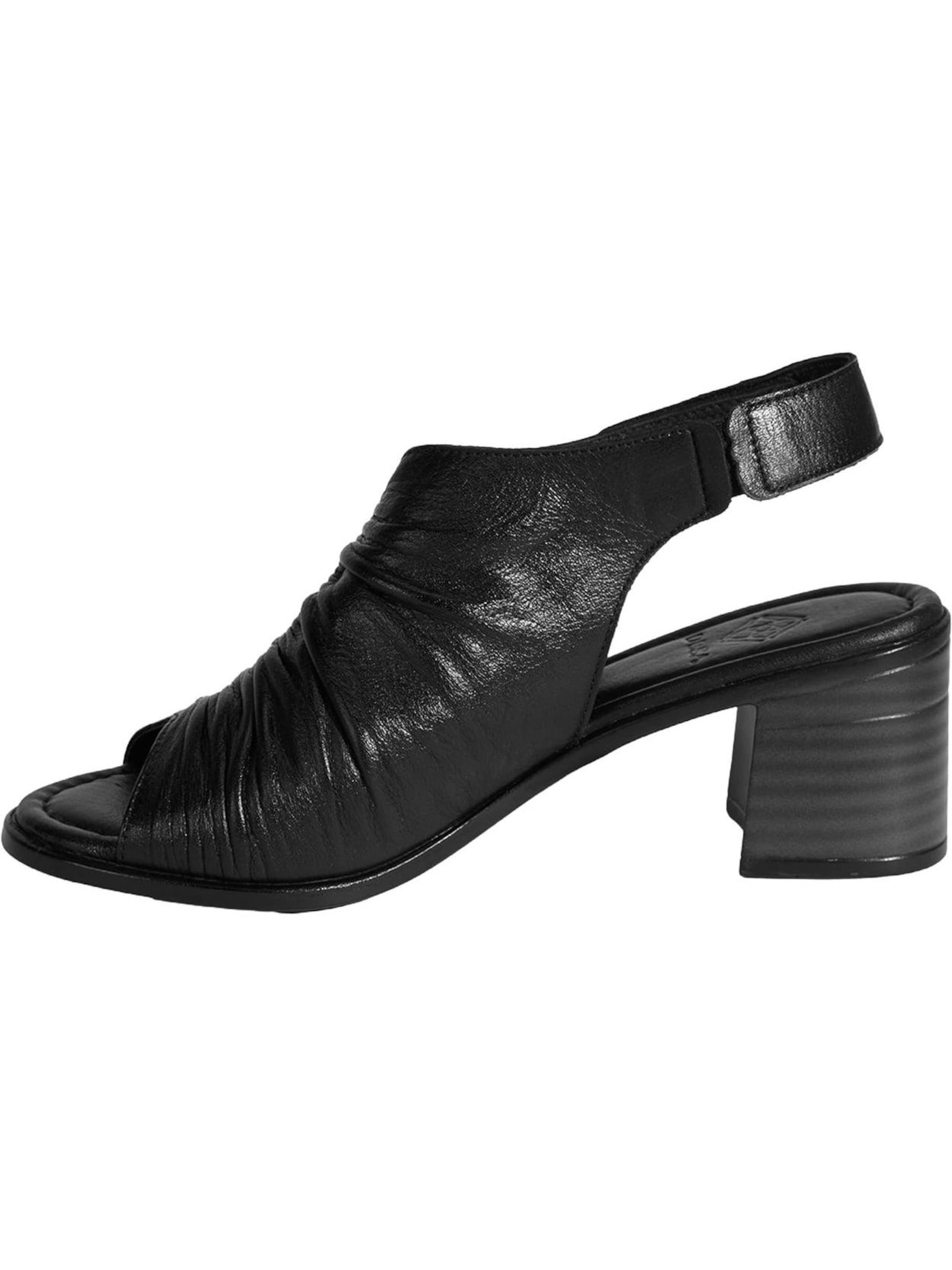 Desa - Sandalias de dedo 'Sandalen' en negro