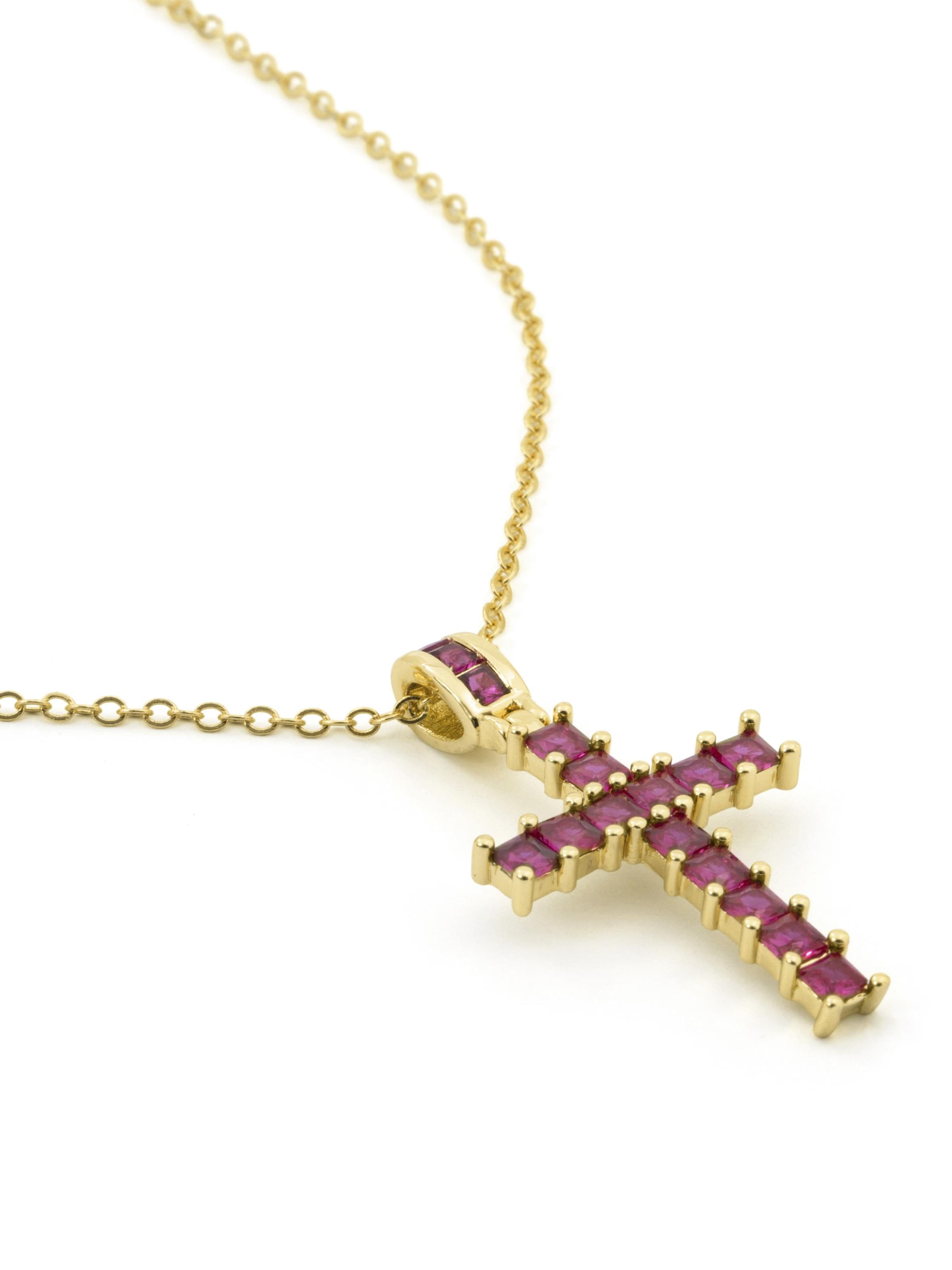 Collana 'Amku' di Luxenter in rosso