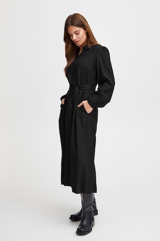 Fransa Shirt Dress 'Cina Dr 1' in Black