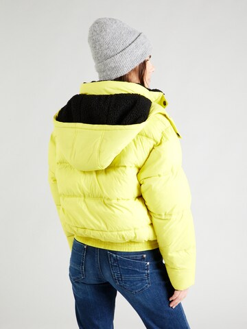 TOPSHOP Winter jacket in Yellow