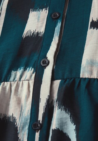 STREET ONE Blusenkleid in Blau